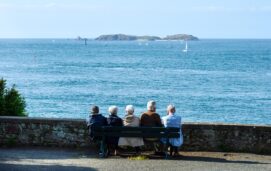 senior, retirement, nature, sea, old, people, happy, together, retired, elder, dream, old age